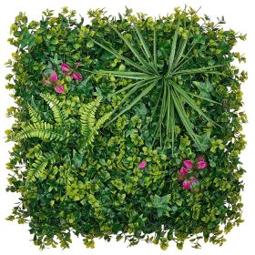Artificial Plant Wall, 16PCS 20 x 20 in Artificial Boxwood Panels, Greenery Backdrop Privacy Hedge Fence with Sun Protection Artificial Plant Wall, 16PCS 20 x 20 in Artificial Boxwood Panels, Greenery Backdrop Privacy Hedge Fence with Sun Protection